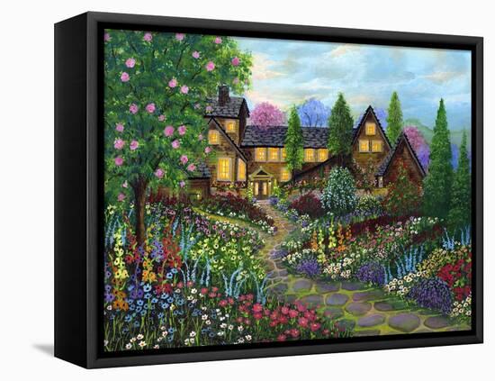 Chalet Gardening-Bonnie B. Cook-Framed Premier Image Canvas