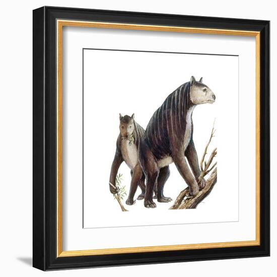 Chalicotherium Grande-null-Framed Art Print