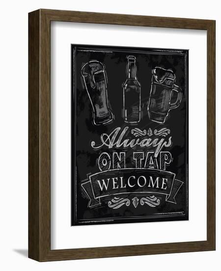 Chalk Beer-bioraven-Framed Premium Giclee Print