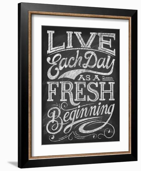 Chalk Fresh-Dorothea Taylor-Framed Art Print