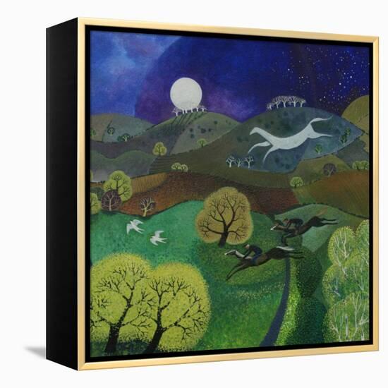 Chalk Horse Hill, 2010-Lisa Graa Jensen-Framed Premier Image Canvas