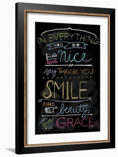 Chalk it Up 1-Holli Conger-Framed Giclee Print