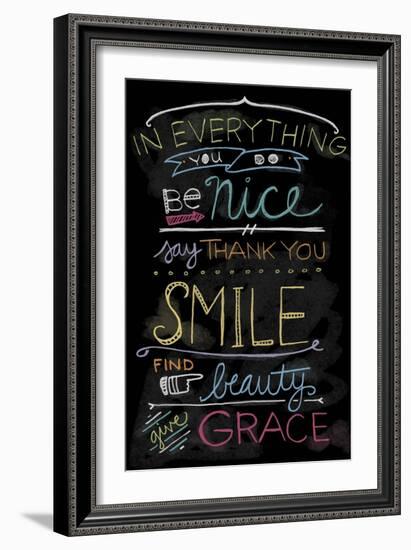 Chalk it Up 1-Holli Conger-Framed Giclee Print