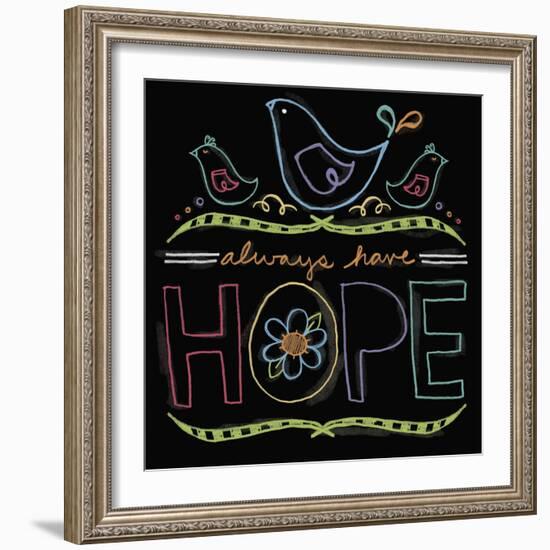 Chalk it Up 8-Holli Conger-Framed Giclee Print