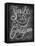 Chalk Smile-Dorothea Taylor-Framed Stretched Canvas