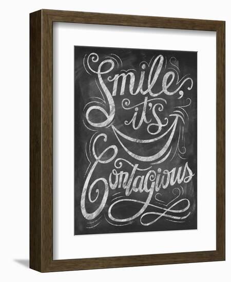 Chalk Smile-Dorothea Taylor-Framed Premium Giclee Print