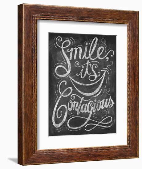 Chalk Smile-Dorothea Taylor-Framed Premium Giclee Print