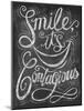 Chalk Smile-Dorothea Taylor-Mounted Art Print