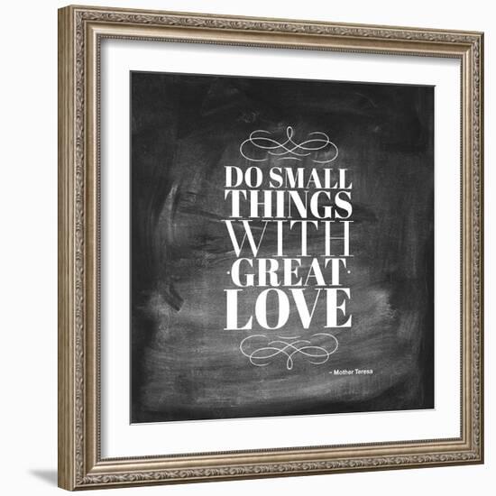 Chalk Type - Great Love-Stephanie Monahan-Framed Giclee Print