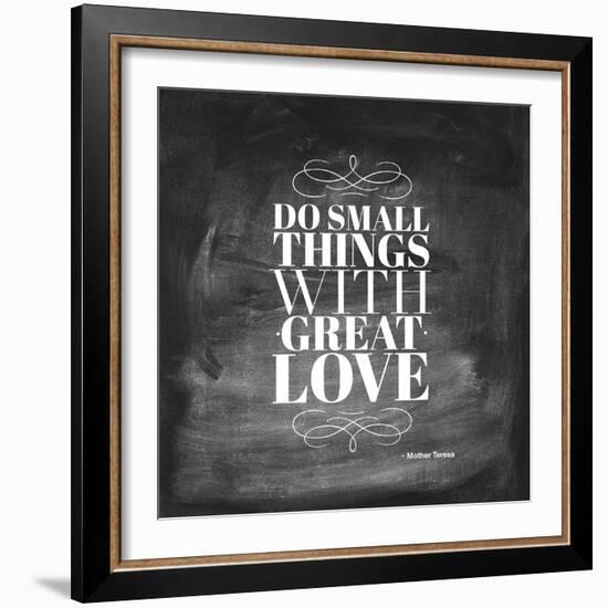 Chalk Type - Great Love-Stephanie Monahan-Framed Giclee Print