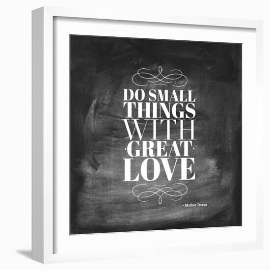 Chalk Type - Great Love-Stephanie Monahan-Framed Giclee Print