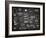 Chalkboard Ads, Including Frames, Banners, Swirls and Advertisements for Restaurant, Coffee Shop-LanaN.-Framed Art Print