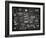 Chalkboard Ads, Including Frames, Banners, Swirls and Advertisements for Restaurant, Coffee Shop-LanaN.-Framed Art Print