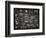 Chalkboard Ads, Including Frames, Banners, Swirls and Advertisements for Restaurant, Coffee Shop-LanaN.-Framed Art Print