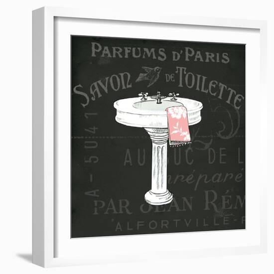 Chalkboard Bath I-Sue Schlabach-Framed Art Print