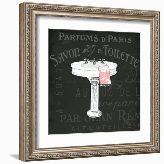 Chalkboard Bath I-Sue Schlabach-Framed Art Print