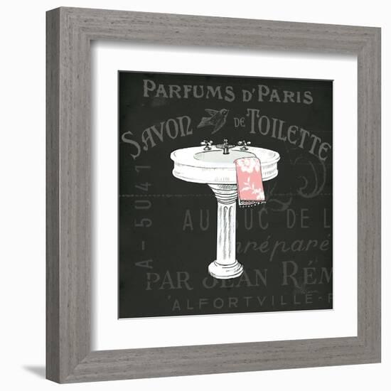 Chalkboard Bath I-Sue Schlabach-Framed Art Print