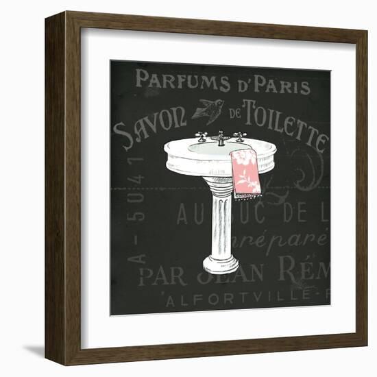 Chalkboard Bath I-Sue Schlabach-Framed Art Print