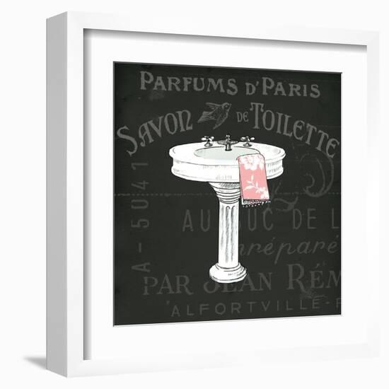 Chalkboard Bath I-Sue Schlabach-Framed Art Print