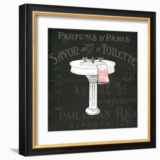 Chalkboard Bath I-Sue Schlabach-Framed Art Print