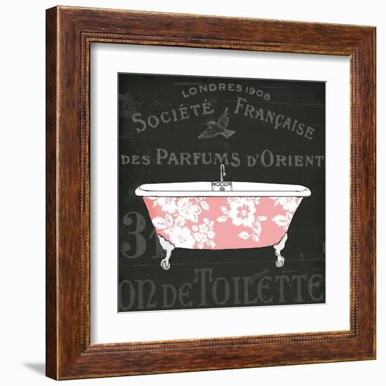 Chalkboard Bath II-Sue Schlabach-Framed Art Print