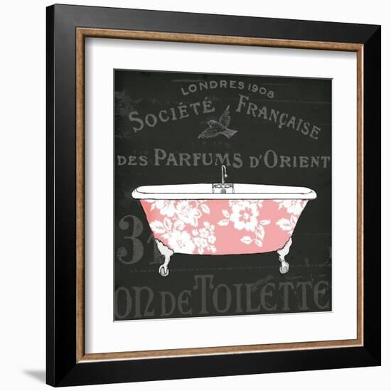 Chalkboard Bath II-Sue Schlabach-Framed Art Print