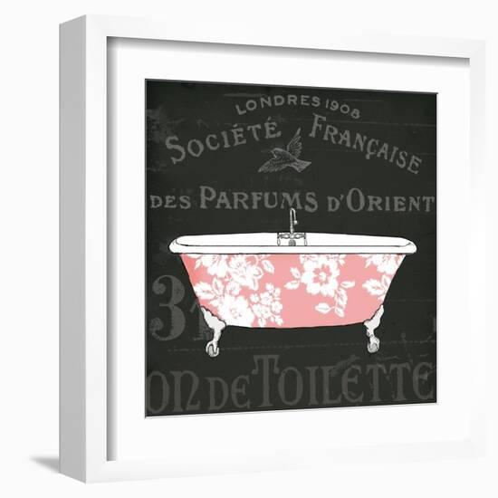 Chalkboard Bath II-Sue Schlabach-Framed Art Print