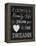 Chalkboard Cherish the Beauty-Tina Lavoie-Framed Premier Image Canvas