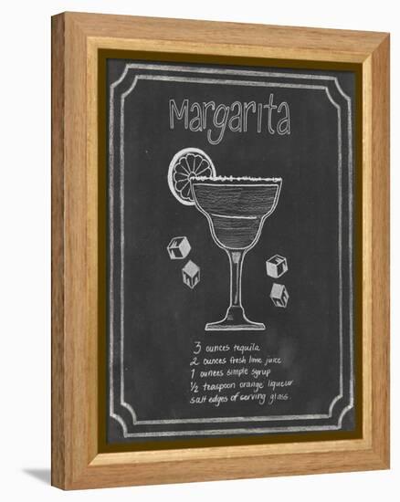 Chalkboard Cocktails IV-Grace Popp-Framed Stretched Canvas