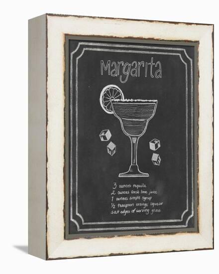 Chalkboard Cocktails IV-Grace Popp-Framed Stretched Canvas