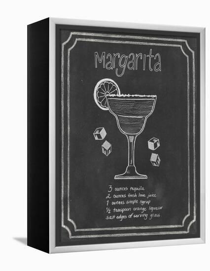 Chalkboard Cocktails IV-Grace Popp-Framed Stretched Canvas