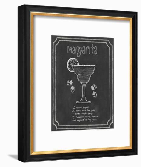 Chalkboard Cocktails IV-Grace Popp-Framed Art Print
