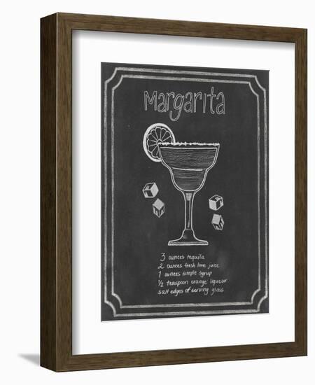 Chalkboard Cocktails IV-Grace Popp-Framed Art Print