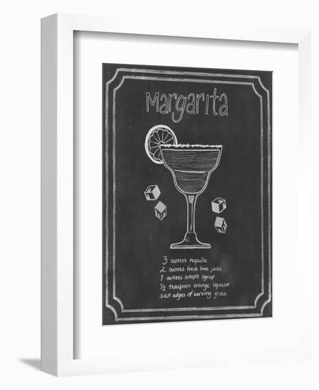 Chalkboard Cocktails IV-Grace Popp-Framed Art Print