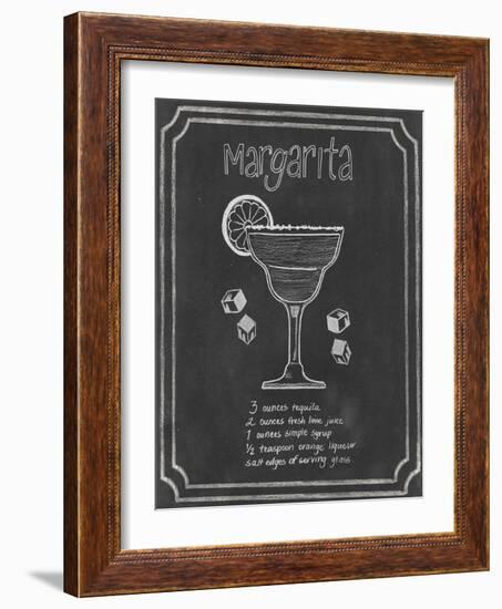 Chalkboard Cocktails IV-Grace Popp-Framed Art Print