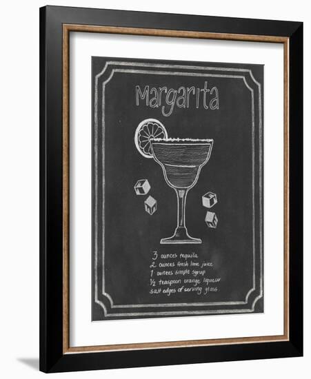 Chalkboard Cocktails IV-Grace Popp-Framed Art Print