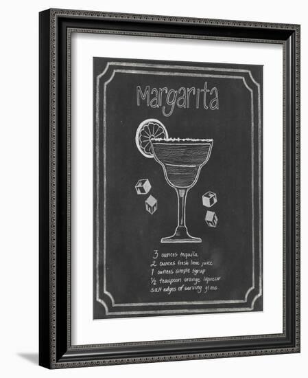 Chalkboard Cocktails IV-Grace Popp-Framed Art Print