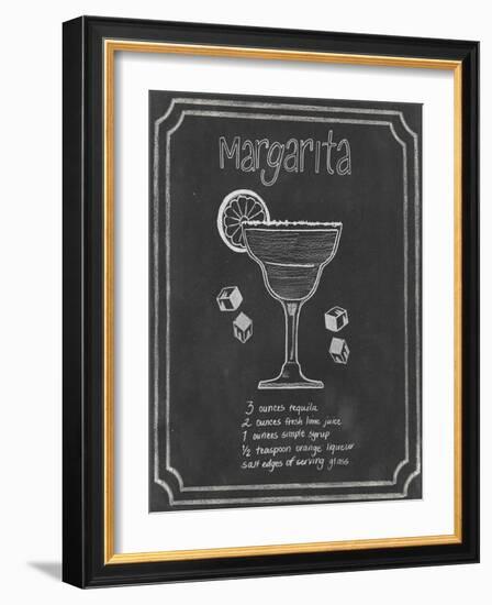 Chalkboard Cocktails IV-Grace Popp-Framed Art Print