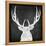 Chalkboard Elk-null-Framed Premier Image Canvas