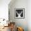 Chalkboard Elk-null-Framed Giclee Print displayed on a wall