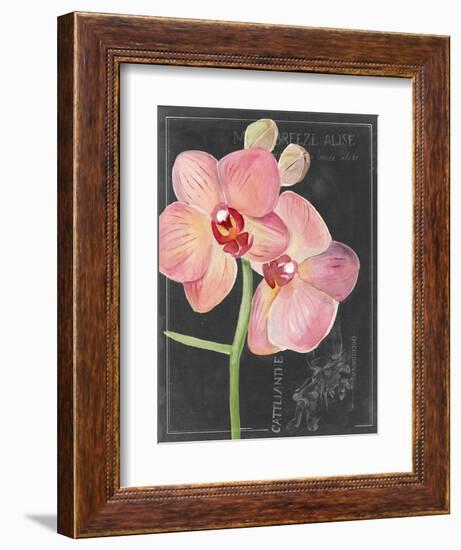 Chalkboard Flower I-Jennifer Parker-Framed Art Print