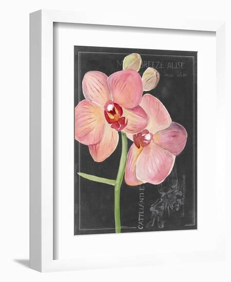 Chalkboard Flower I-Jennifer Parker-Framed Art Print
