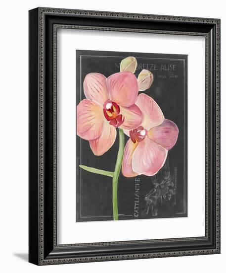 Chalkboard Flower I-Jennifer Parker-Framed Art Print