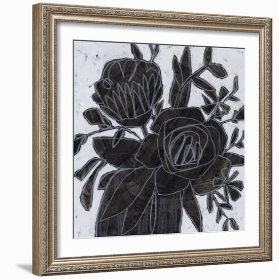Chalkboard Garden I-June Vess-Framed Art Print