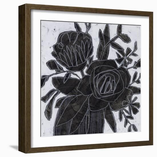 Chalkboard Garden I-June Vess-Framed Art Print