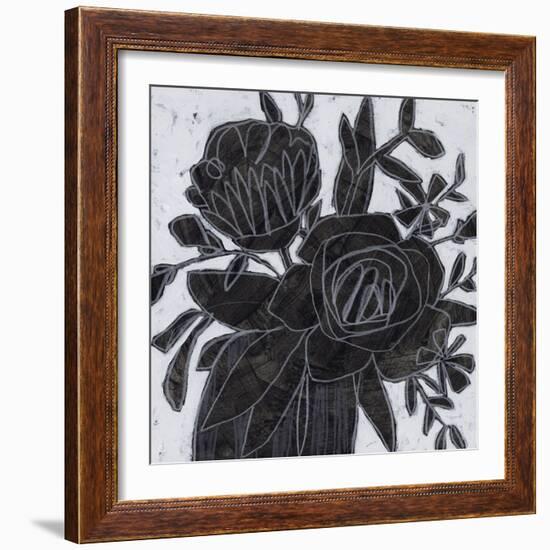 Chalkboard Garden I-June Vess-Framed Art Print