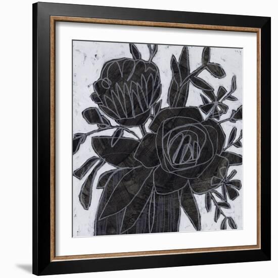 Chalkboard Garden I-June Vess-Framed Art Print