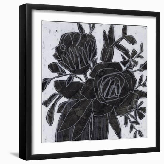 Chalkboard Garden I-June Vess-Framed Art Print