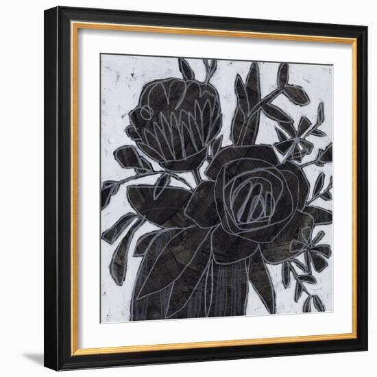 Chalkboard Garden I-June Vess-Framed Art Print