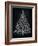 Chalkboard Holiday Trees II-Mary Urban-Framed Art Print